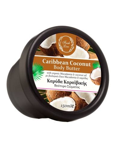 Fresh line Крем для тела Caribbean Coconut 150ml