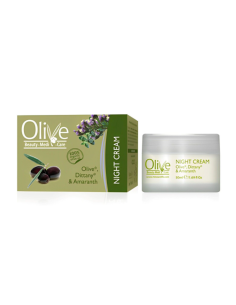Olive Beauty Medicare Night Cream with Olive, Dittany & Amaranth 50ml