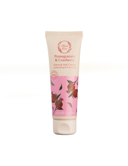 Fresh Line ΡΟΔΙ & ΚΡΑΝΜΠΕΡΙ Κρέμα Χεριών 50ml