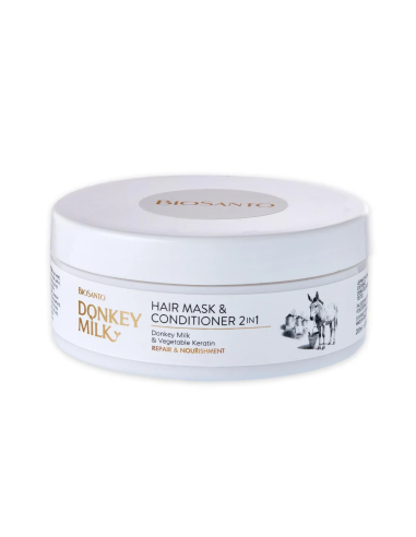 Biosanto Donkey Milk Hair Mask & Conditioner 2 in 1 200ml