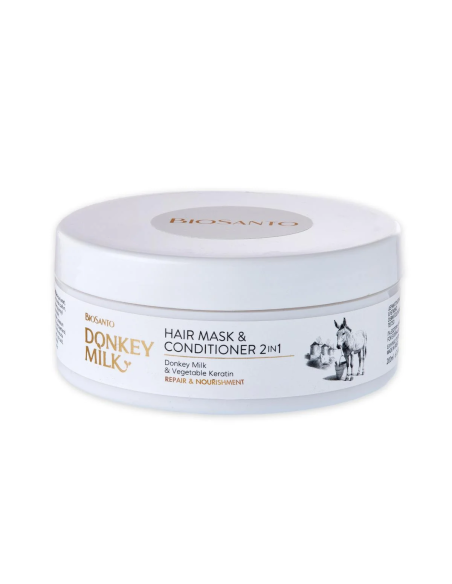 Biosanto Donkey Milk Hair Mask & Conditioner 2 in 1 200ml