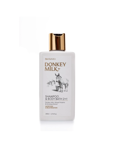 Biosanto Donkey Shampoo & Body Bath 2in1 200ml