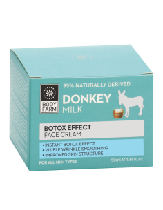 BODY FARM DONKEY MILK BOTOX EFFECT FACE CREAM 50ml