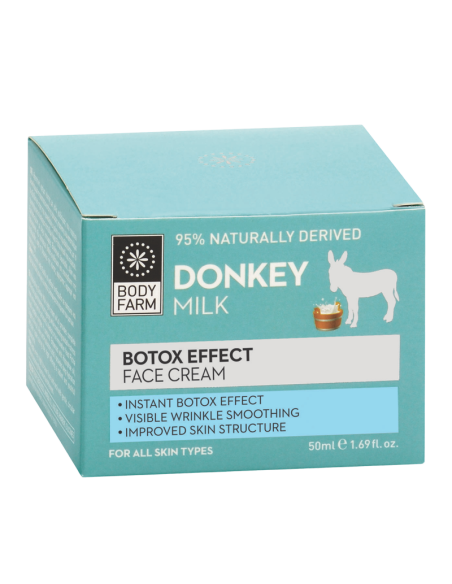 BODY FARM DONKEY MILK BOTOX EFFECT FACE CREAM 50ml